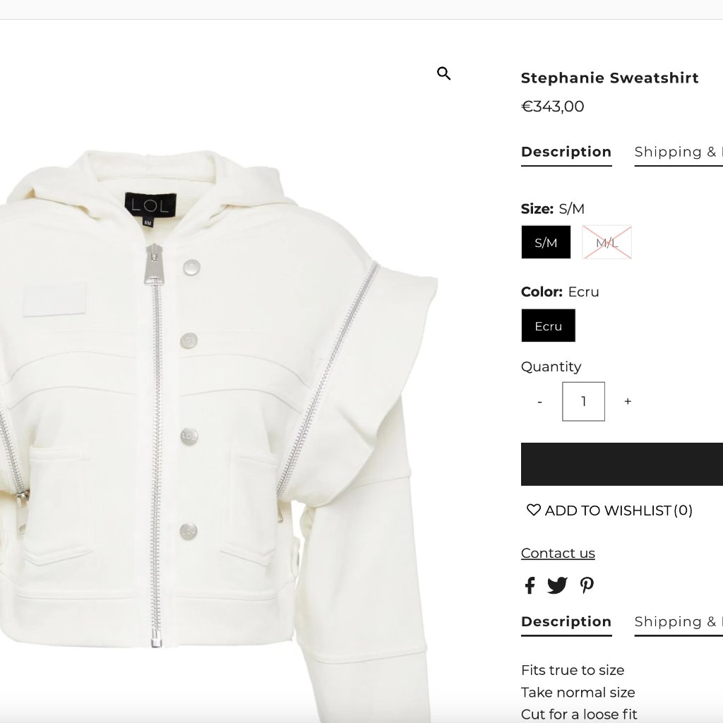 Lol Brand Clothing Set